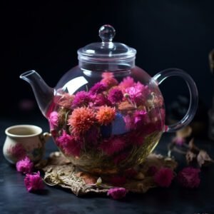 Beautiful Blooming Teas Art for Decor and Display