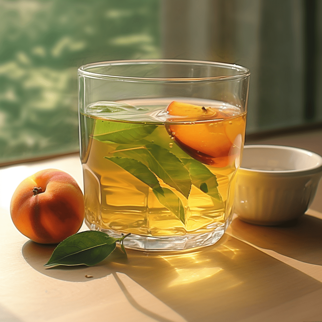 How to Make Starbucks Peach Green Tea