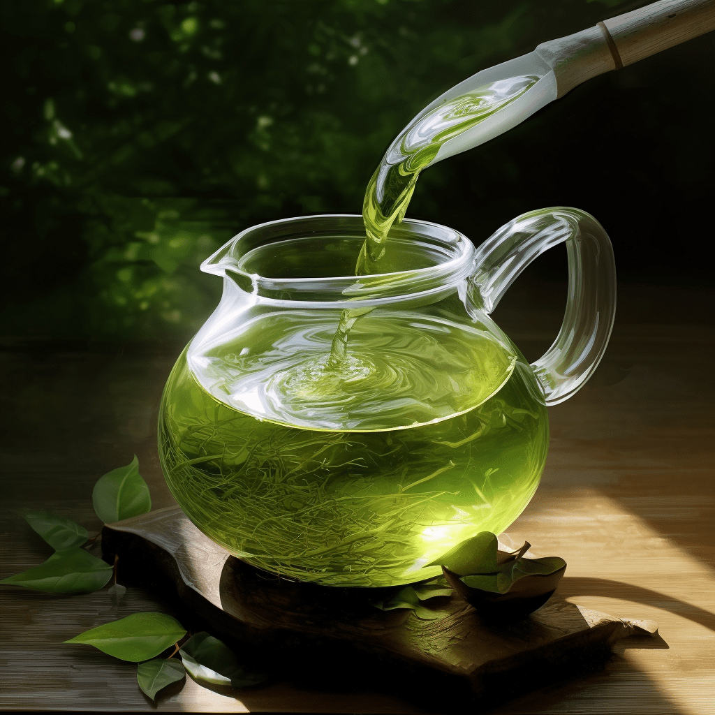Brewing and Concentrating Green Tea