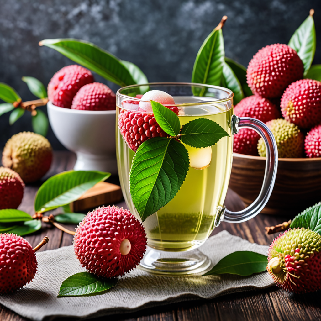 Create a Refreshing Lychee Green Tea at Home