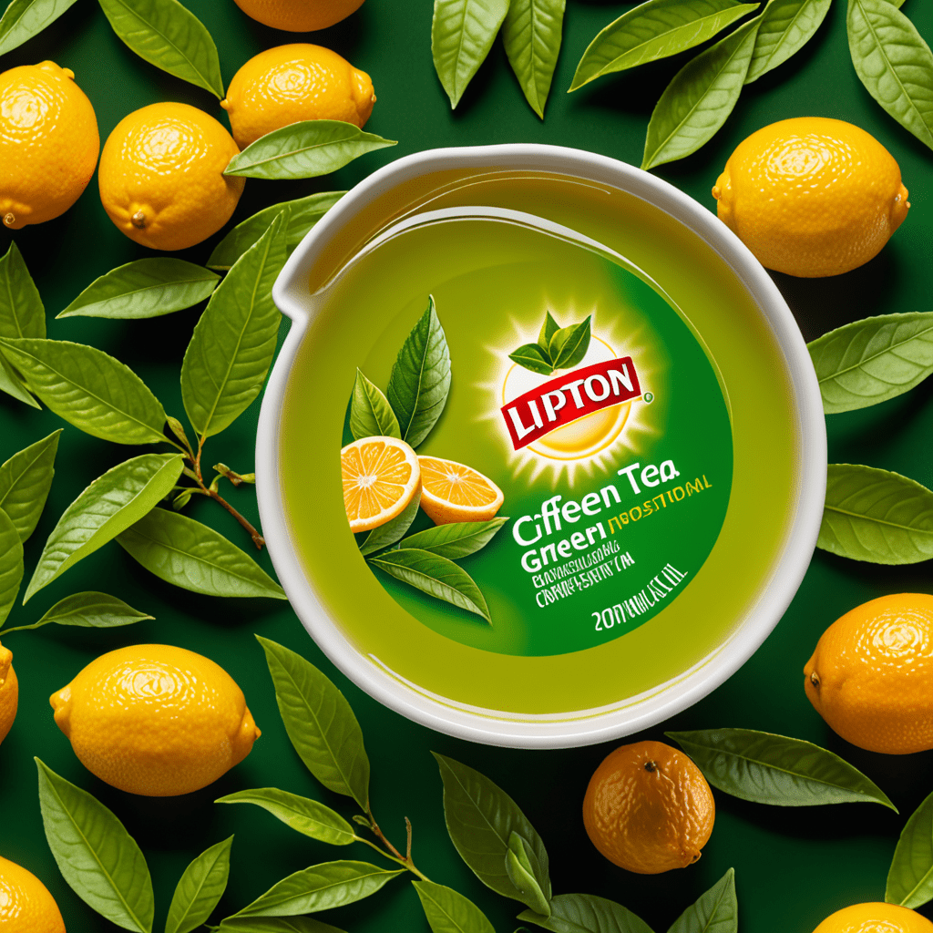 Discover the Caffeine Content in Lipton Green Tea Citrus: Unveiling the Energy Boost
