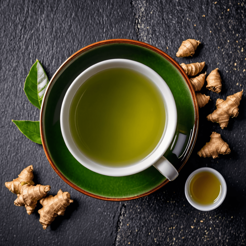 Create a Zesty and Soothing Ginger Green Tea at Home
