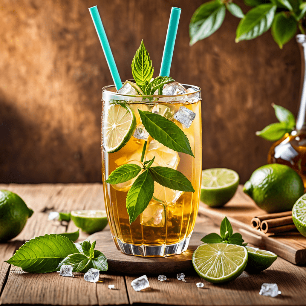 “Refreshing Green Iced Tea: Craft Your Own Blend with Tea Bags”