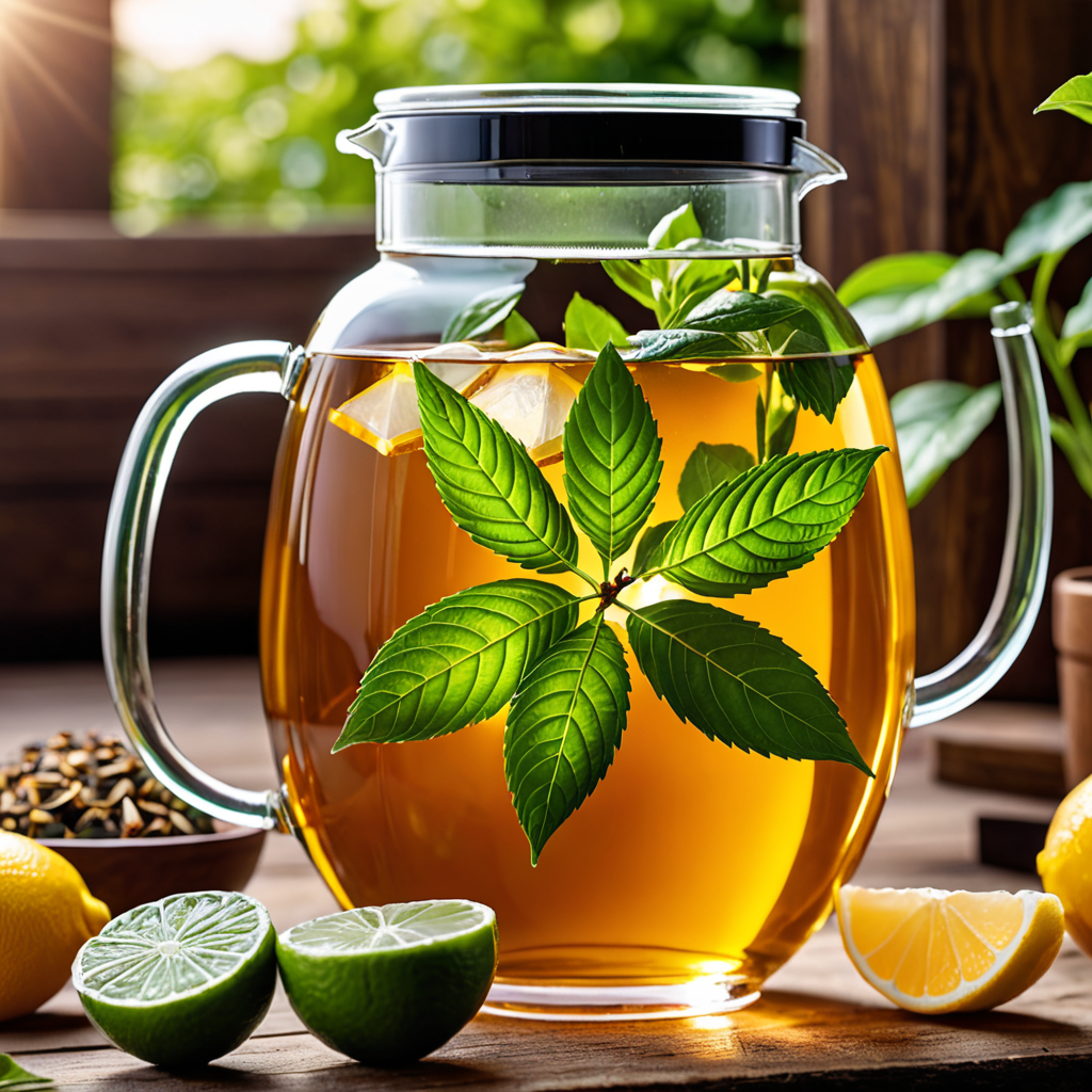 “Create Your Own Refreshing Green Sun Tea at Home”