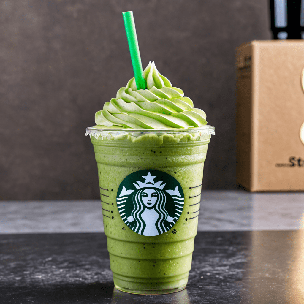 Sip on the Delights of Starbucks Green Tea Frappe Today