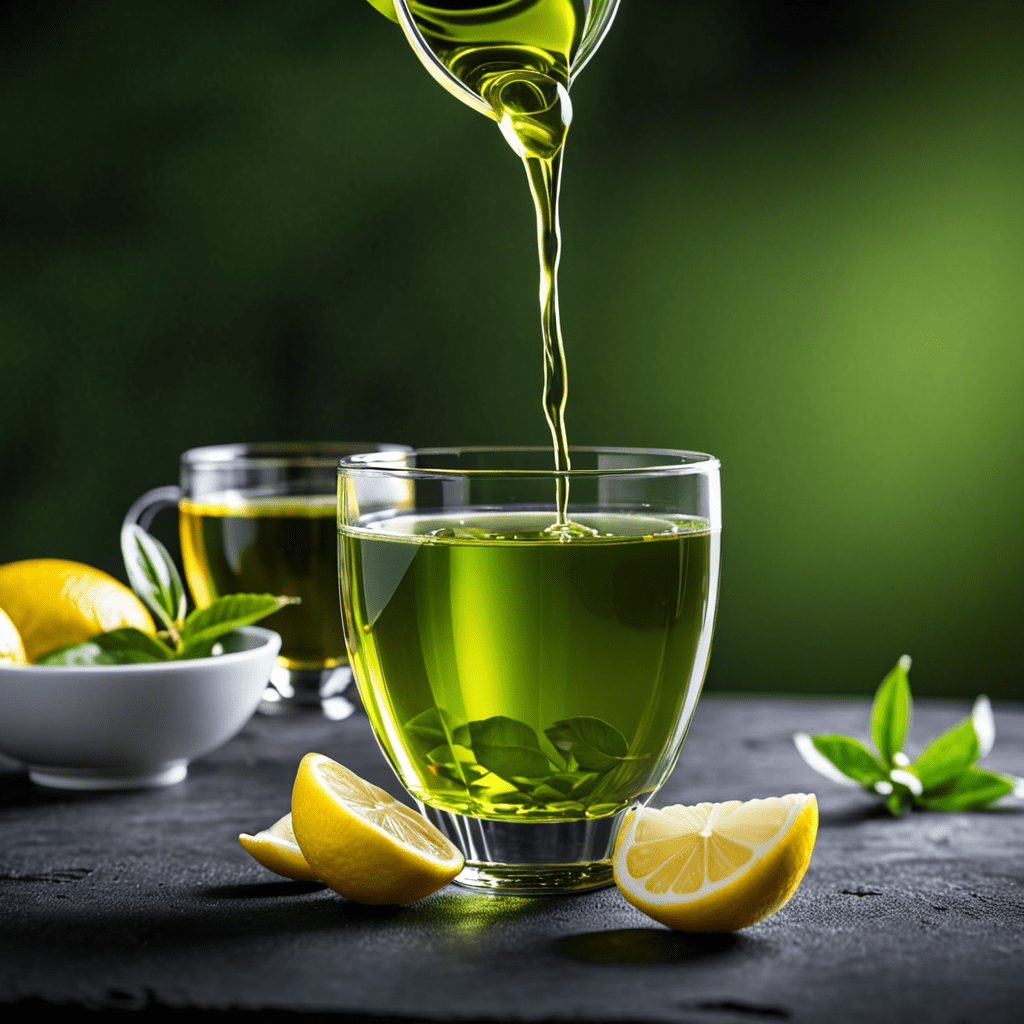 Uncover the Health Benefits of Green Tea Infused with Zesty Lemon