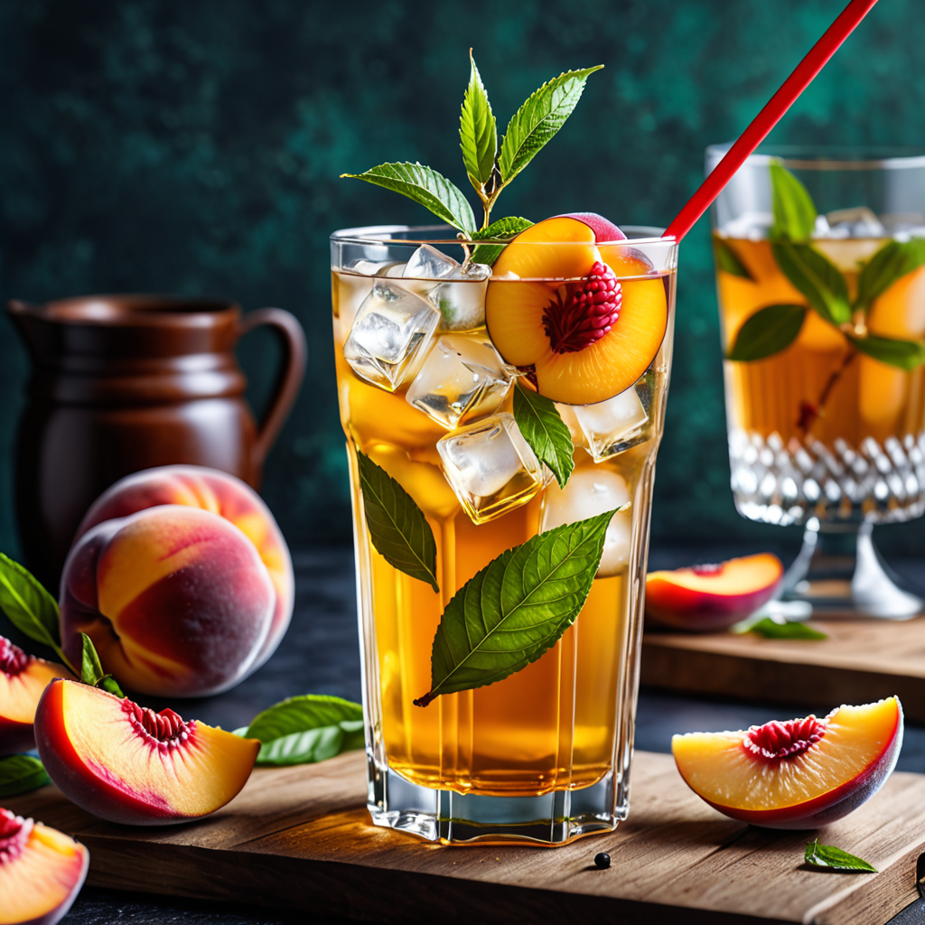 “Refreshing Iced Peach Green Tea Recipe to Beat the Heat”