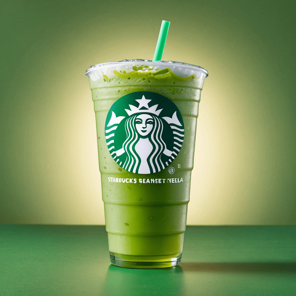 Creating a Refreshing Starbucks Green Tea Frappuccino at Home
