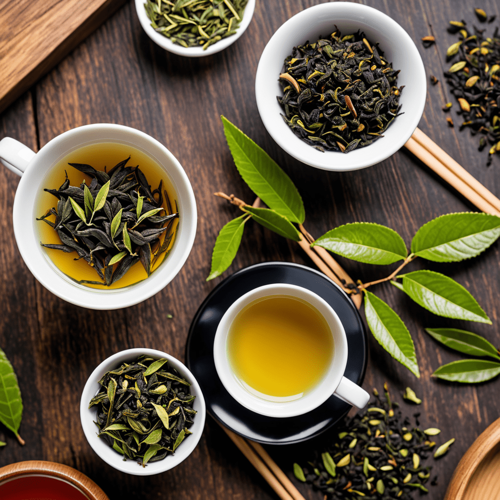 “Unveiling the Contrasts Between Green Tea and Black Tea”