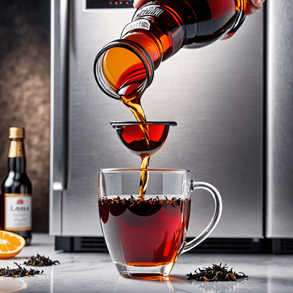 “How Long Can Refreshing Black Tea Keep Its Cool in the Fridge?”