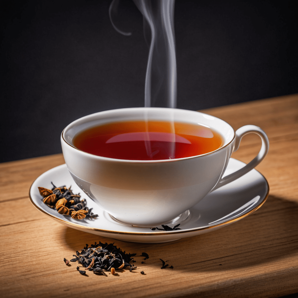 “Discover the Caloric Content of a Cup of Black Tea”