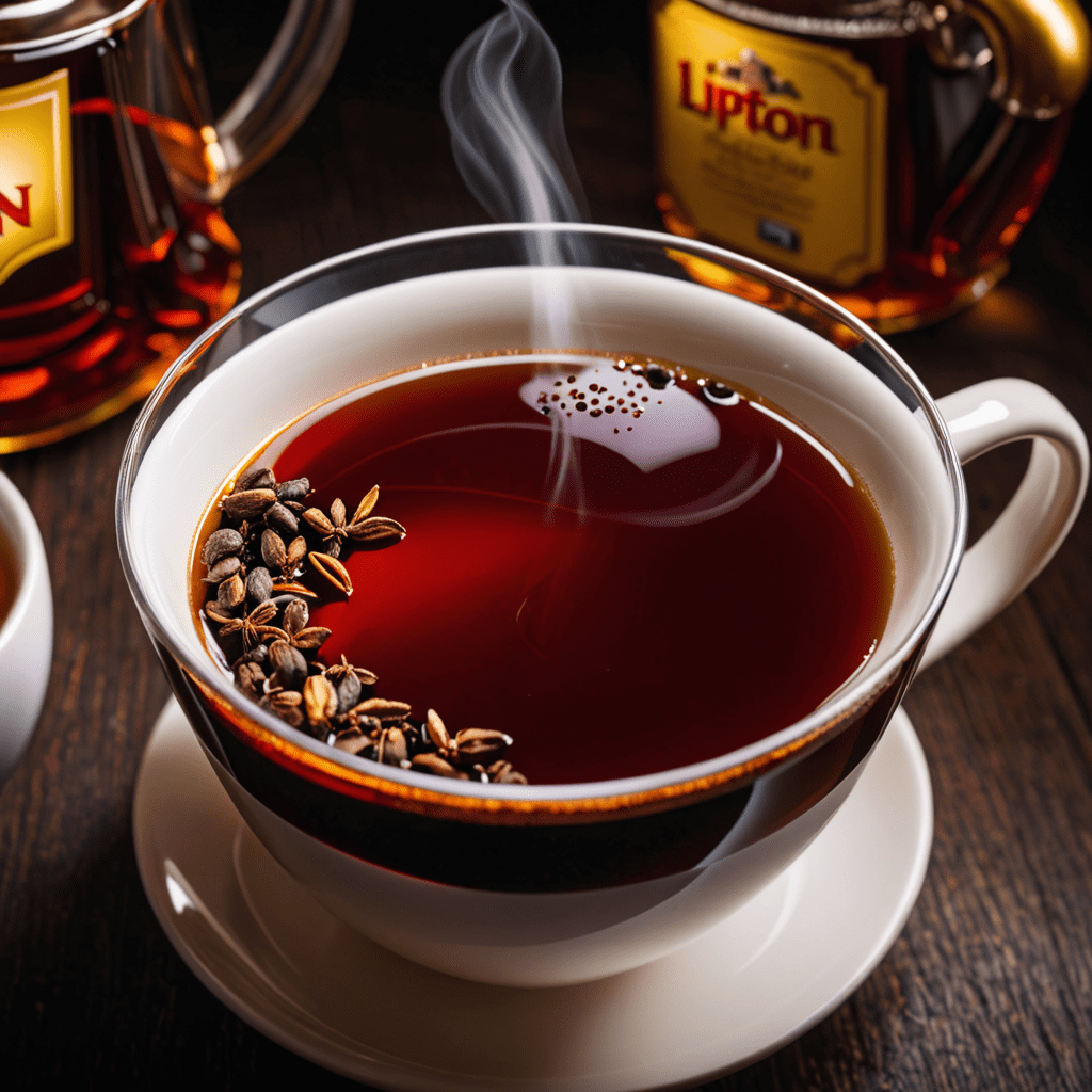 “Uncovering the Caffeine Content of a Cup of Lipton Black Tea”