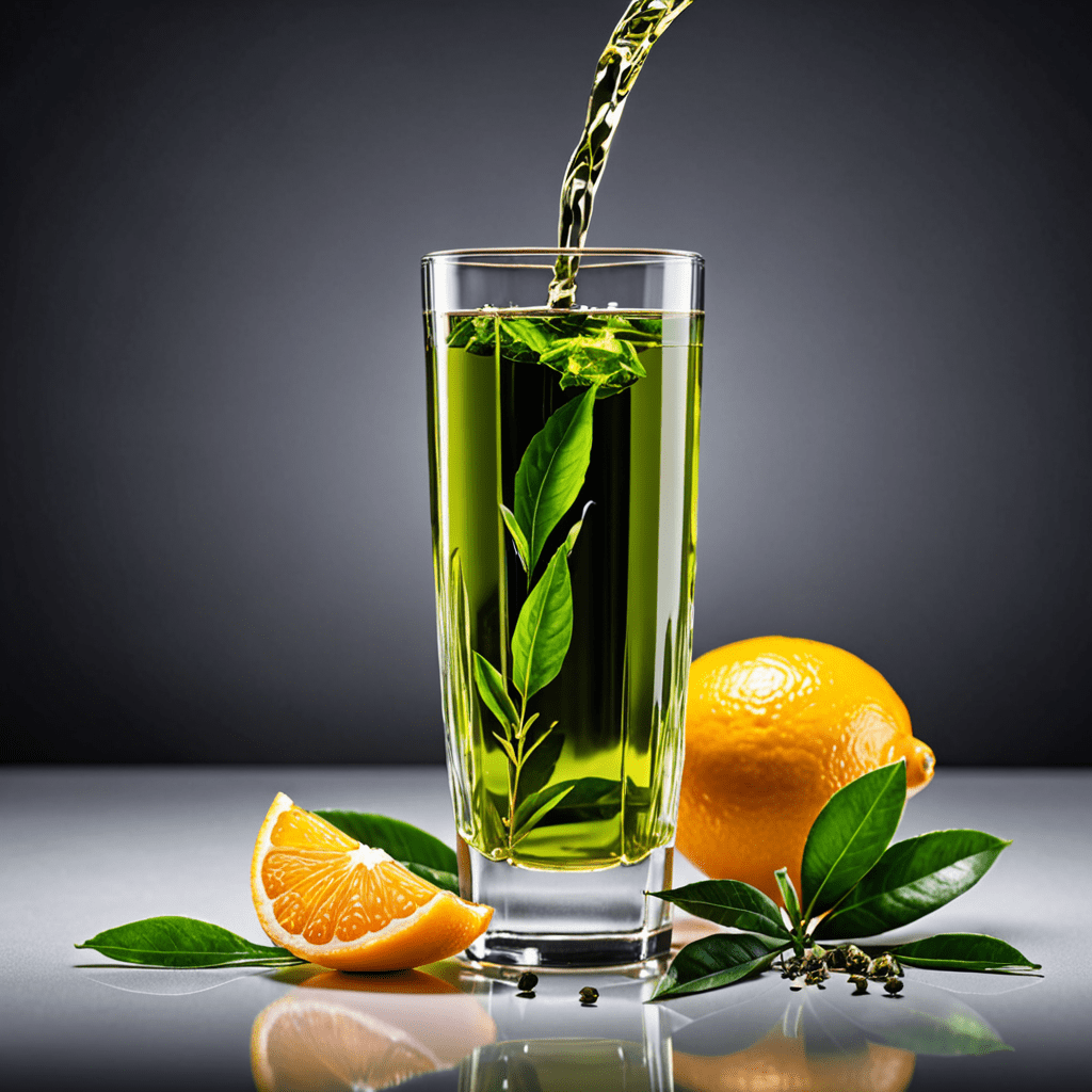 “Refreshing Citrus Green Tea for a Naturally Zesty Sip”