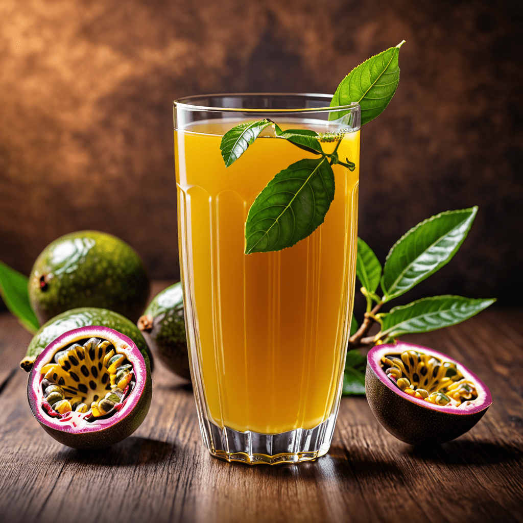 “Uncover the Refreshing Blend of Passion Fruit Green Tea: A Tropical Twist to Your Tea Experience”