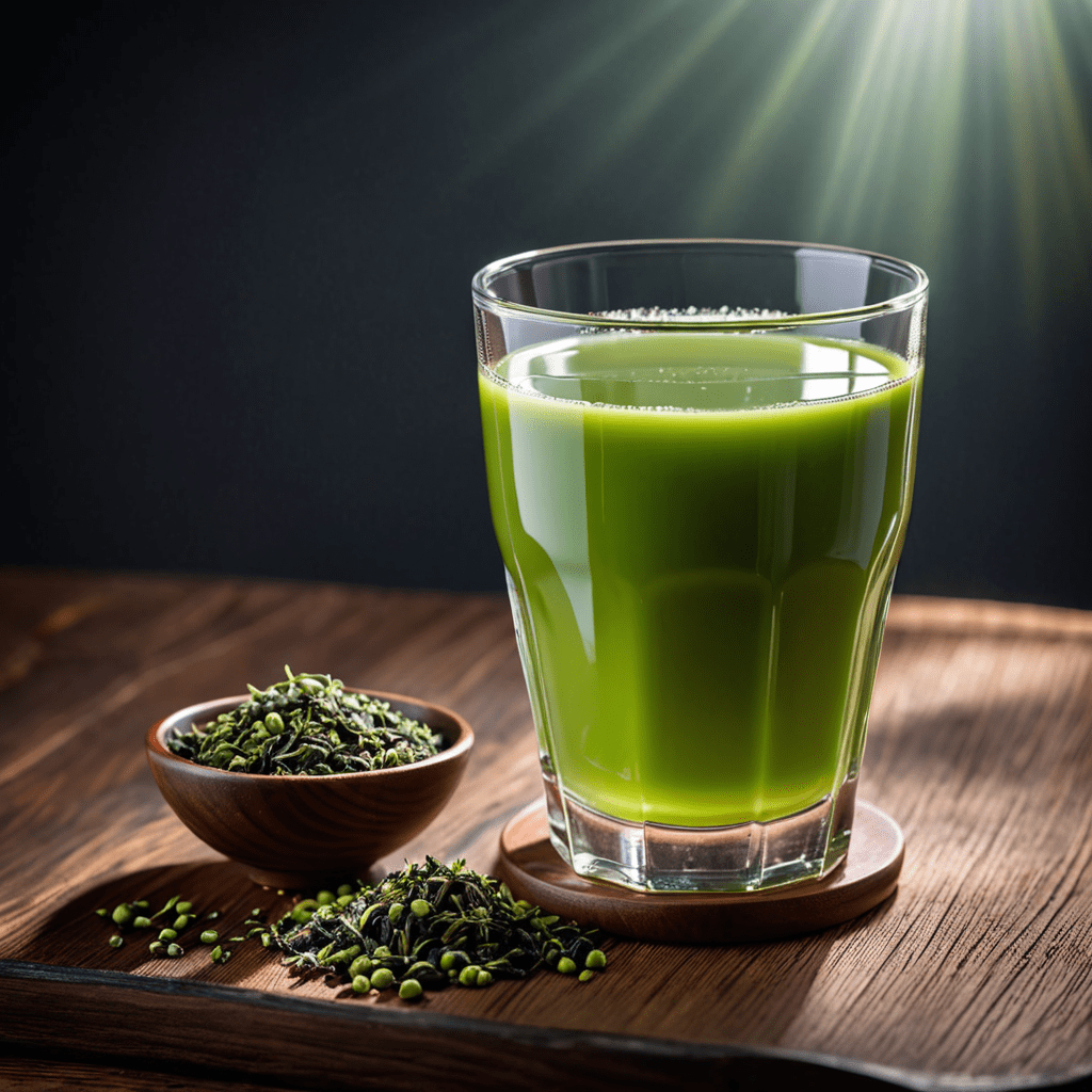 Creamy and Refreshing Milk Green Tea Delight