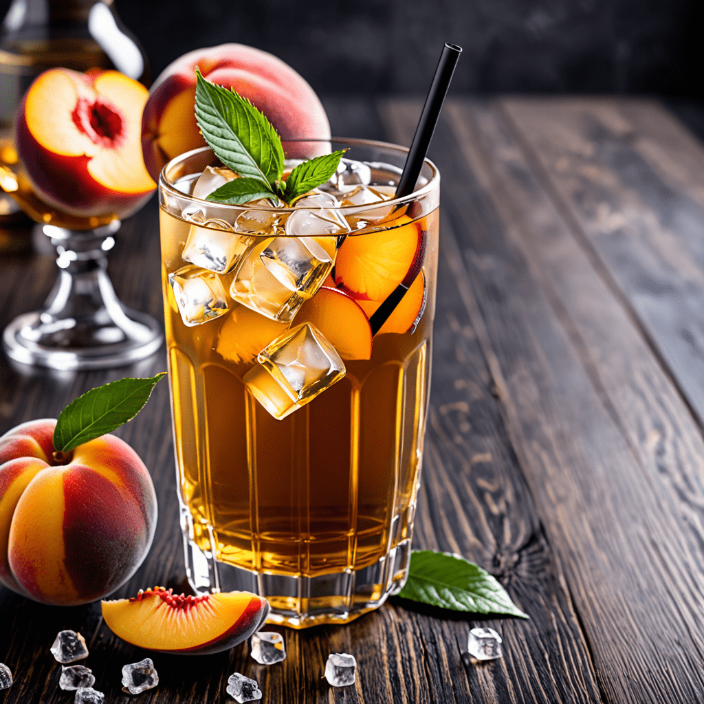 How to Make a Refreshing Iced Peach Green Tea at Home
