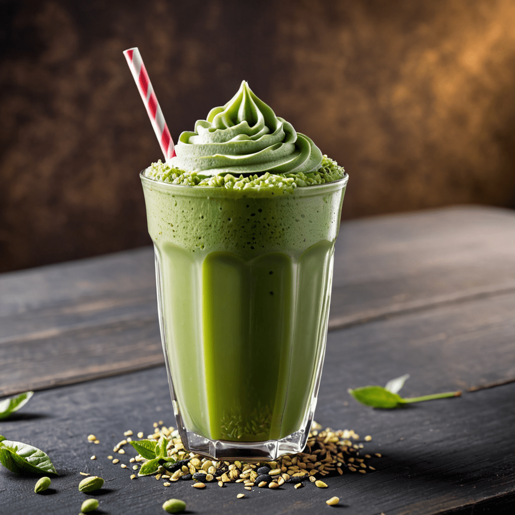 Uncover the Refreshing Blend: Green Tea Frap Delight