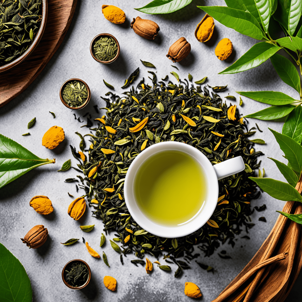 Unlock the Benefits of Green Tea Infused with Turmeric