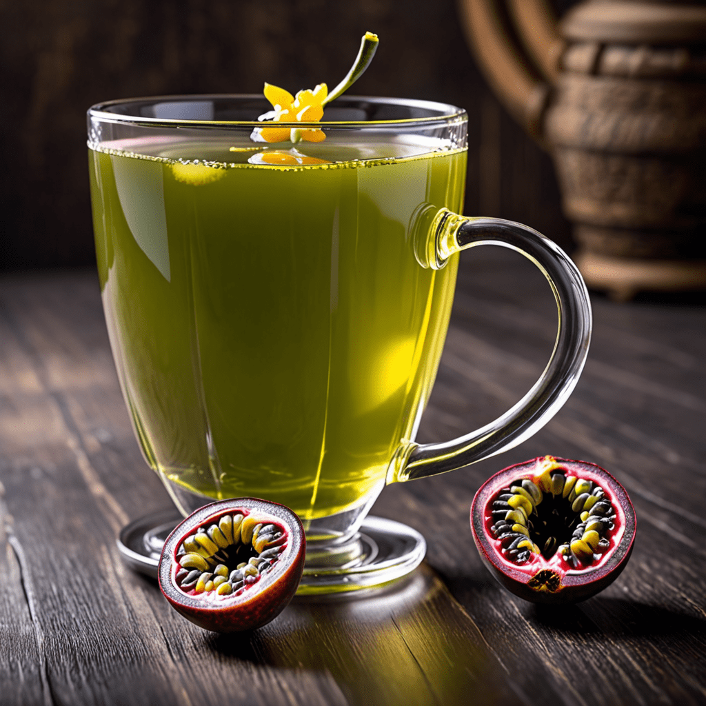 Indulge in the Refreshing Blend of Passionfruit Green Tea