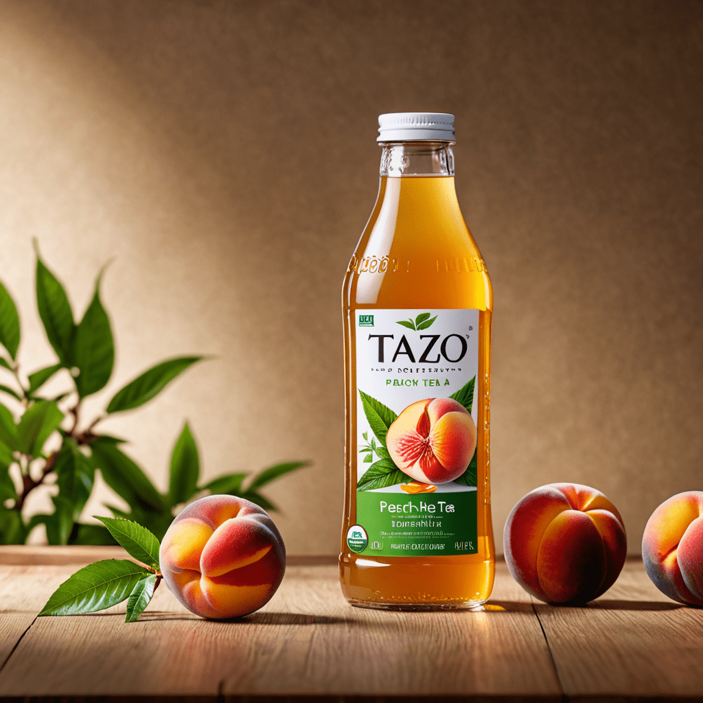“Delightful Tazo Peach Green Tea: A Refreshing Break from Routine”