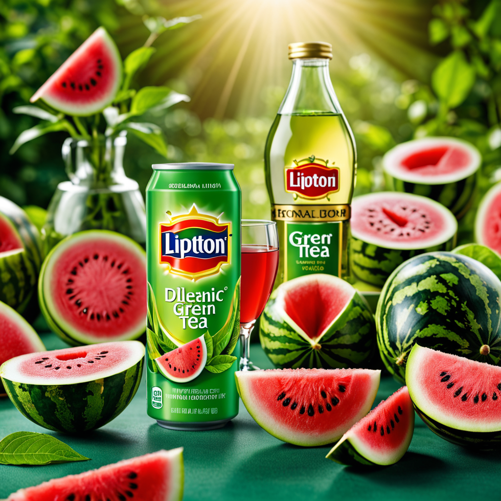 Refreshing Twist: Lipton Green Tea Watermelon Unveiled!