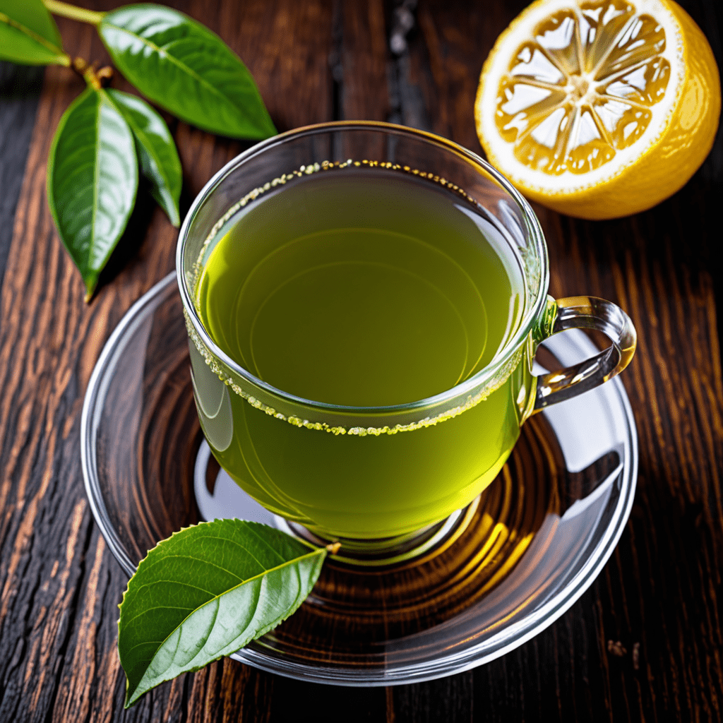 Savor the Refreshing Blend of Green Tea, Lemon, and Honey