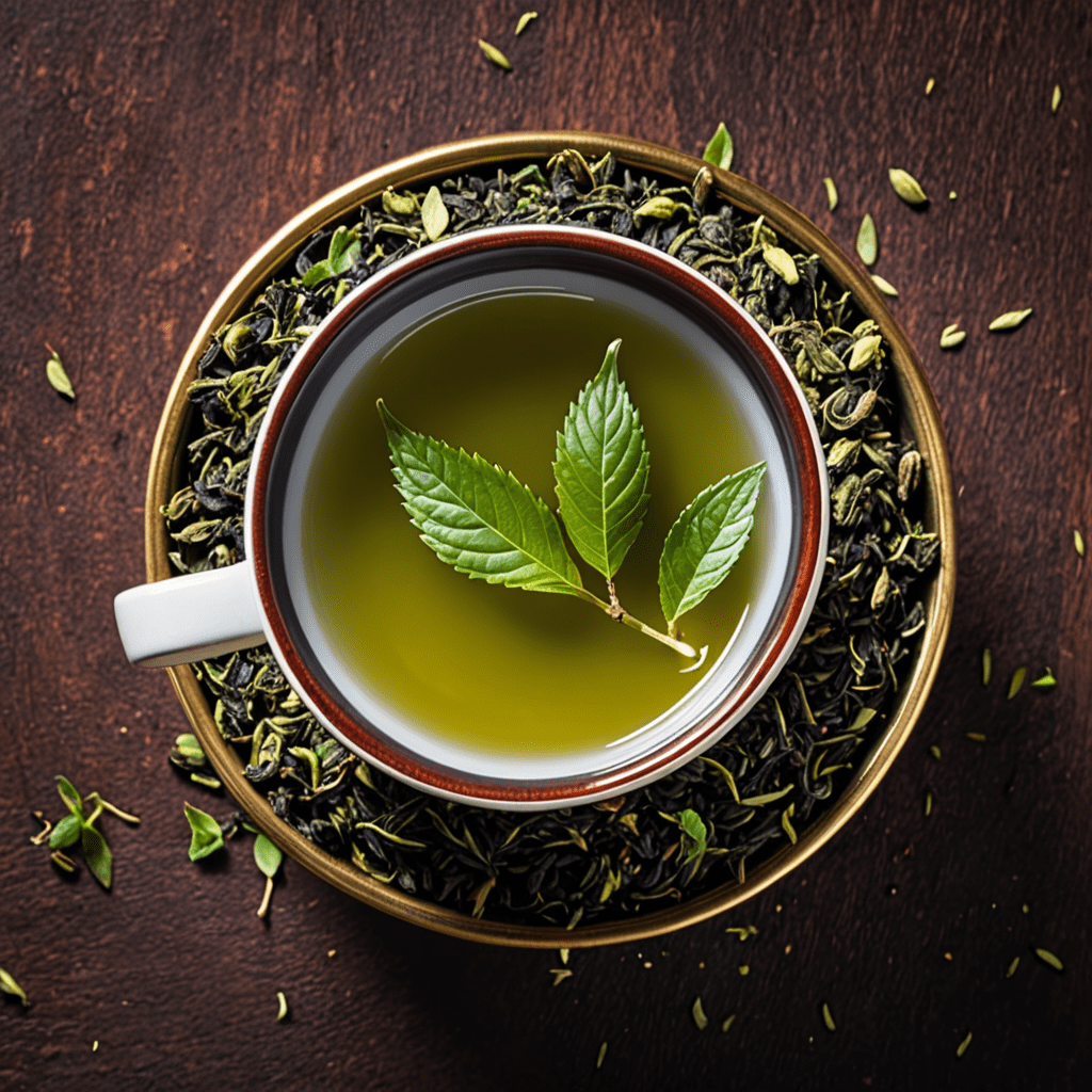 Experience the Refreshing Blend of Green Tea Moroccan Mint!