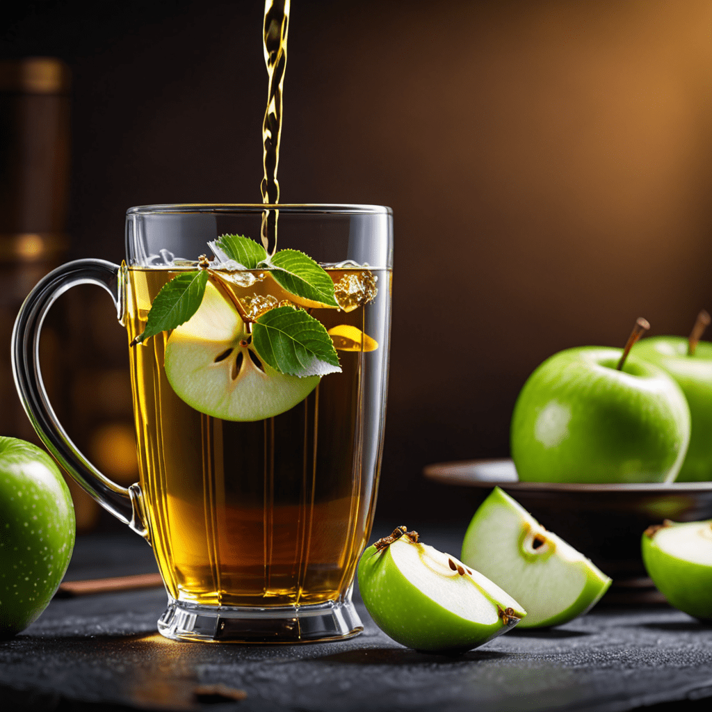 “The Refreshing Twist of Green Apple Tea: A Delicious and Energetic Blend”