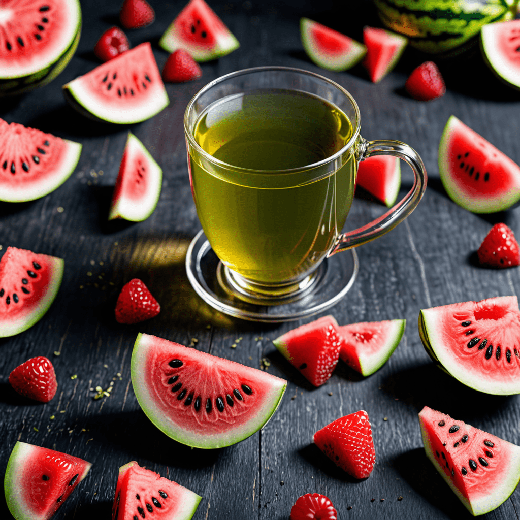 “Discover the Refreshing Blend of Watermelon Green Tea for a Summer Sip”