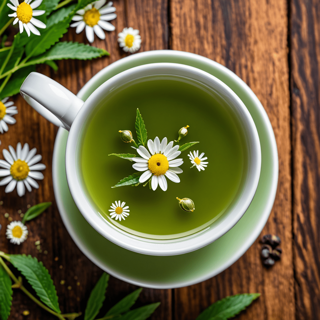 Uncovering the Soothing Blend of Green Tea and Chamomile for a Relaxing Cup of Tea