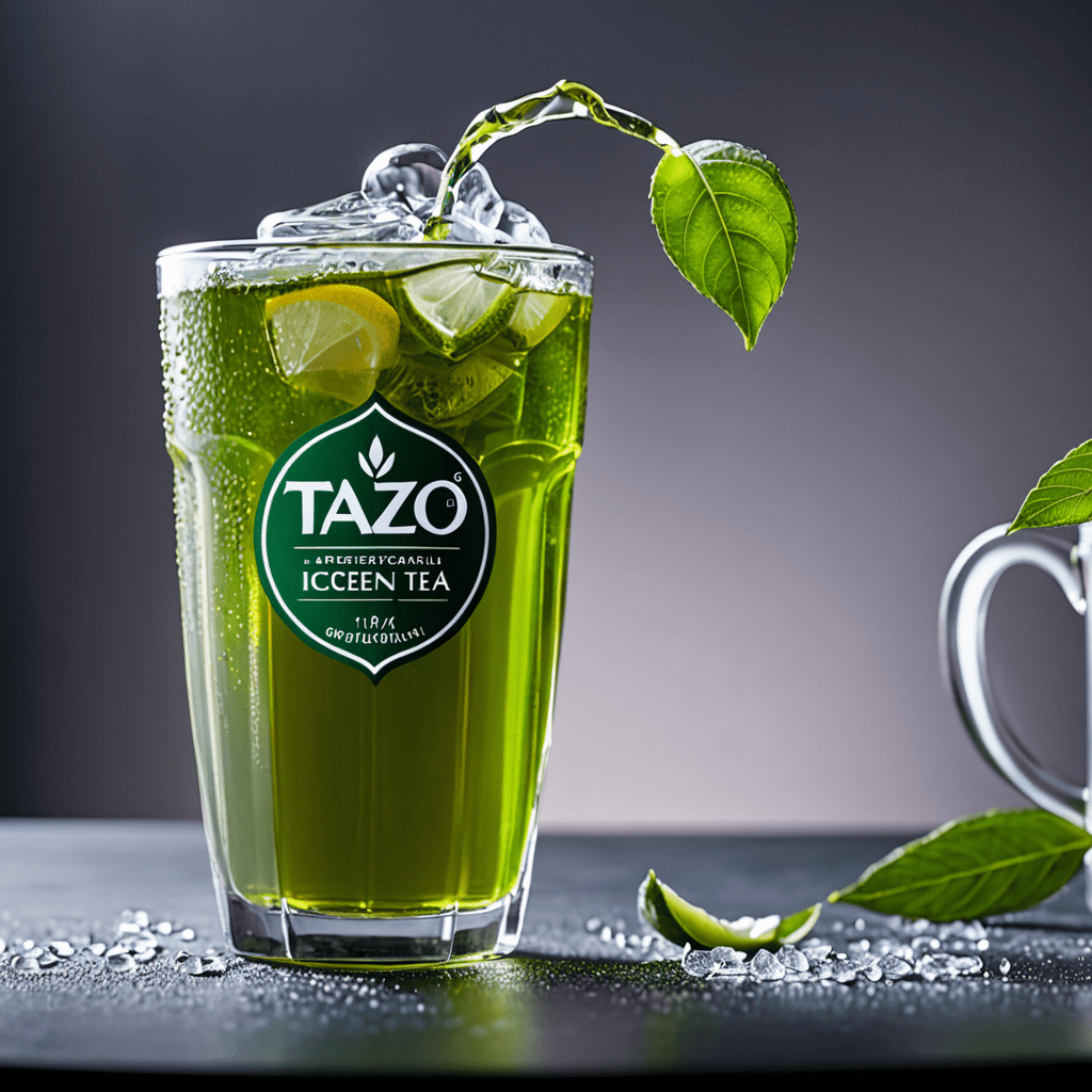“Quench Your Thirst with Refreshing Tazo Green Tea Iced Delights”