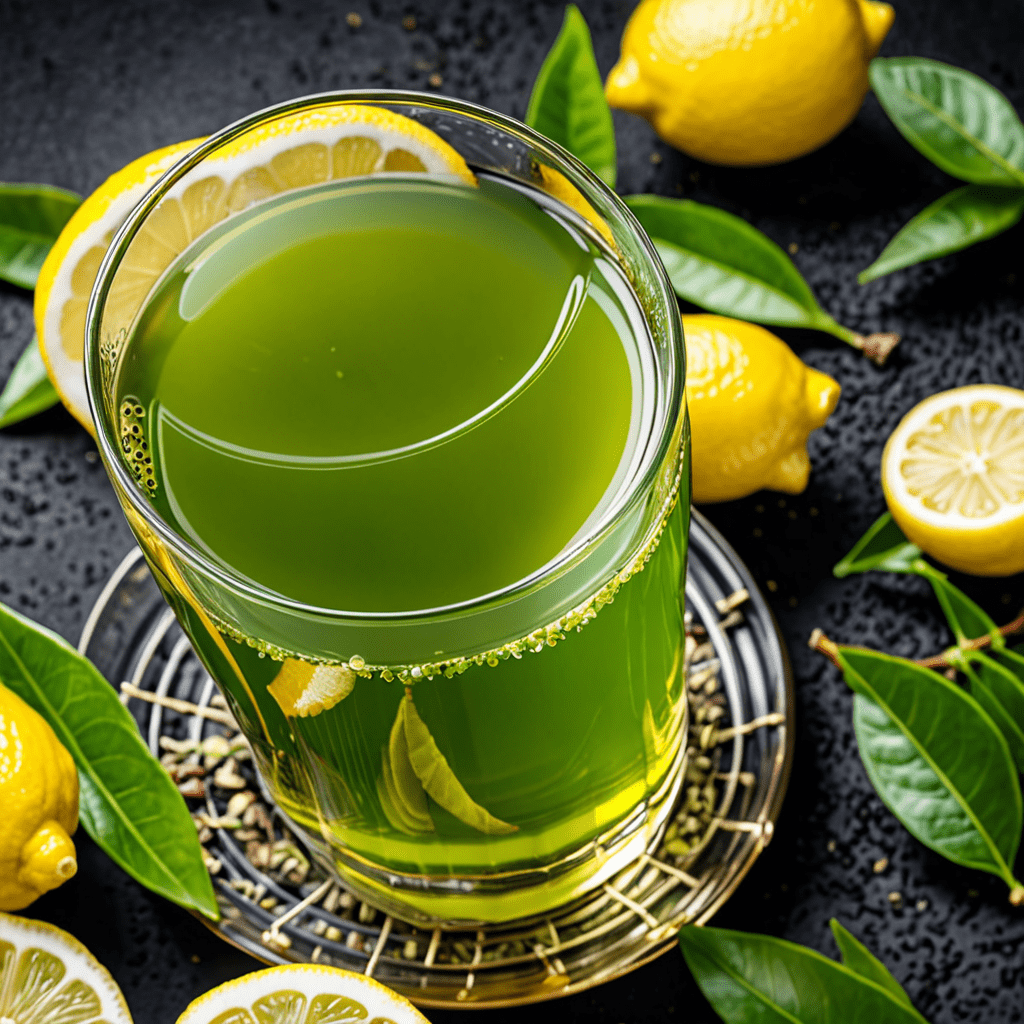 Unlock the Refreshing Blend of Green Tea and Lemon for a Zesty Wellness Experience
