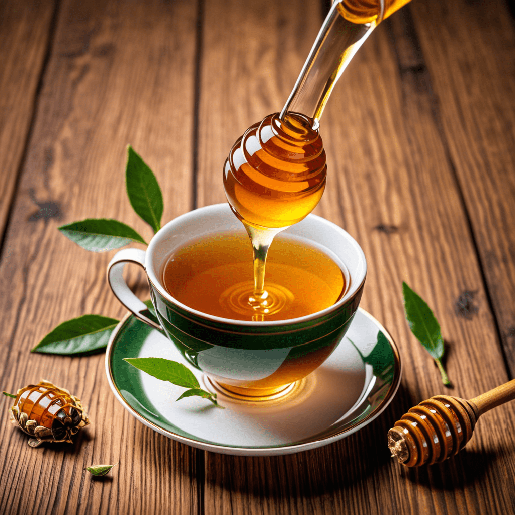 “Enhance Your Green Tea Experience with Honey Infusion”