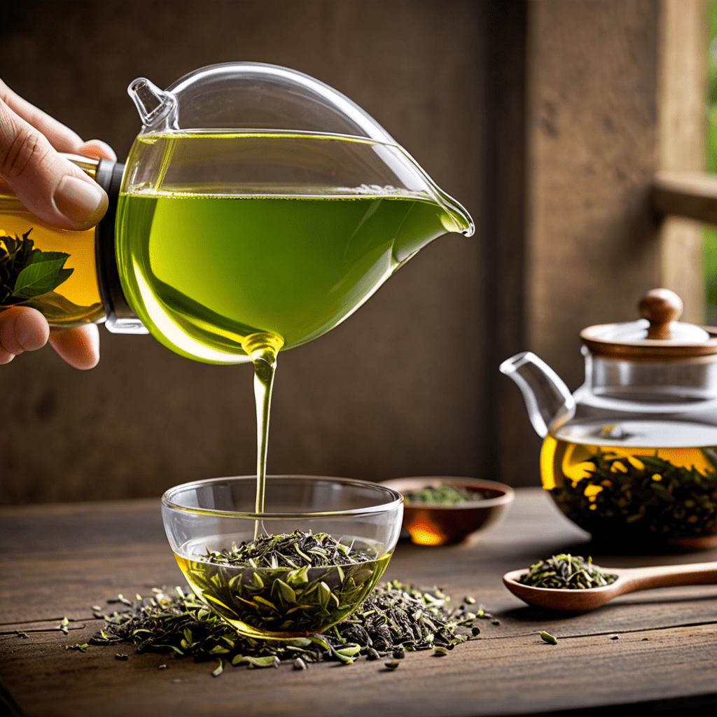 “Create Your Perfect Cup of Green Tea with a Tea Bag”