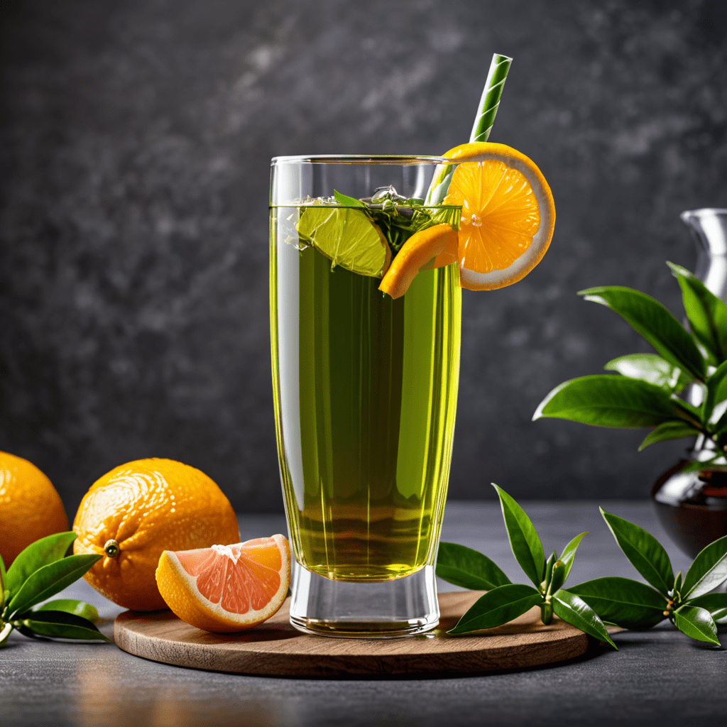 Revitalize with AHA Citrus Green Tea: A Zesty Twist to Your Tea Experience