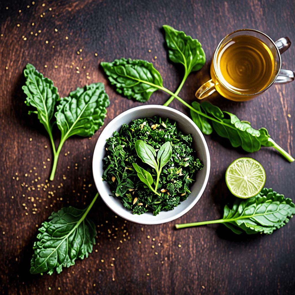 Energize Your Skin with a Superfood Kale, Green Tea, and Spinach Vitamin cleanser