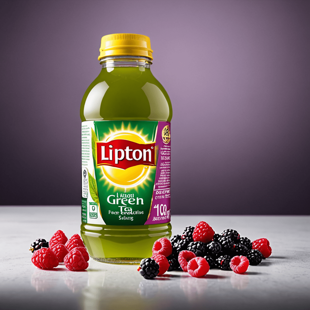 “Discover the Refreshing Fusion of Lipton Green Tea Mixed Berry Flavors!”