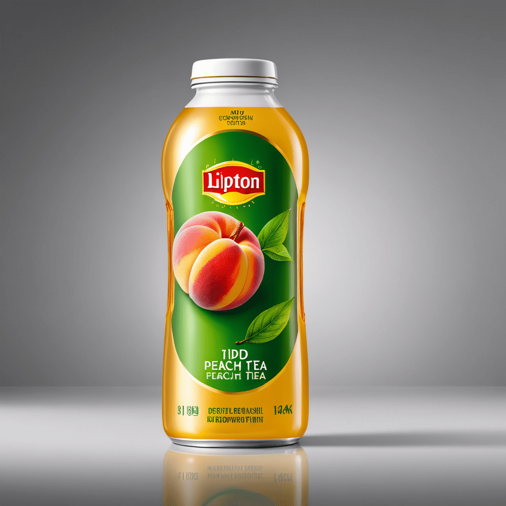 Indulge in the Refreshing Flavors of Lipton Peach Green Tea