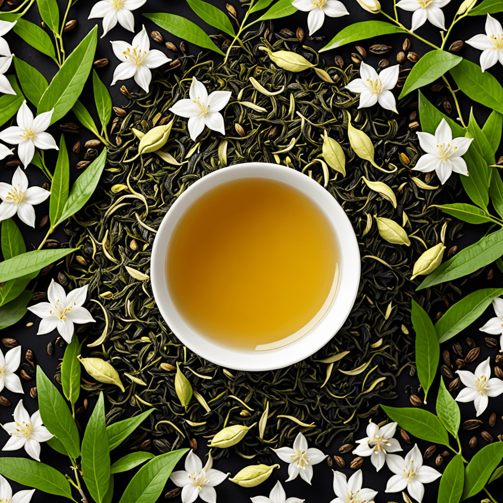 “Aromatic Organic Jasmine Green Tea: A Delightful Flavor Experience”