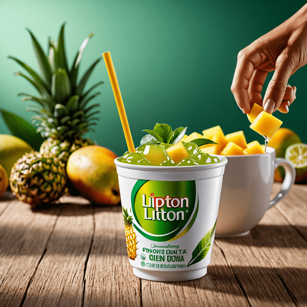 Unveil the Refreshing Blend of Lipton Diet Green Tea Pineapple Mango