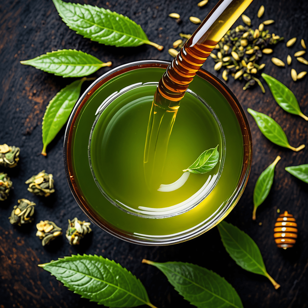 Indulge in the Natural Blend of Pure Leaf Green Tea with Honey