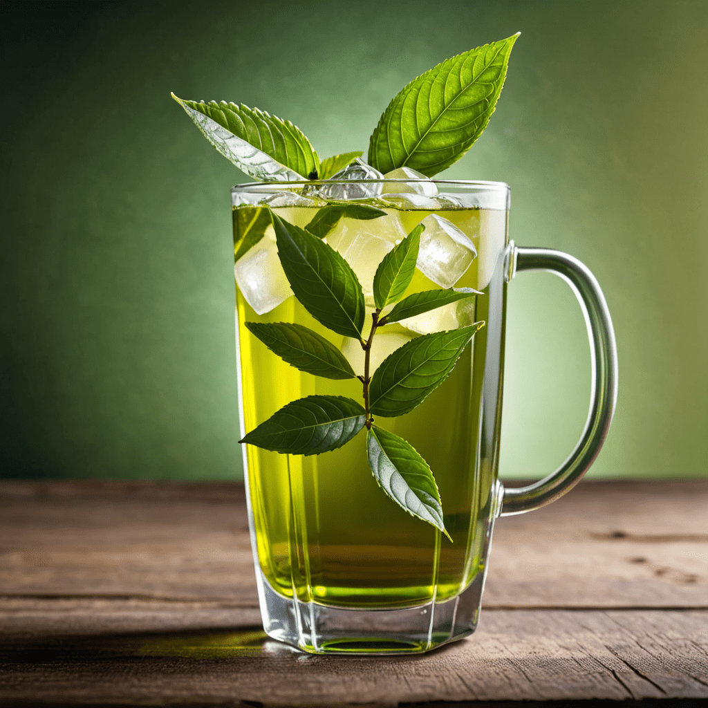 “Icy Cool Green Tea: The Perfect Refreshing Drink”