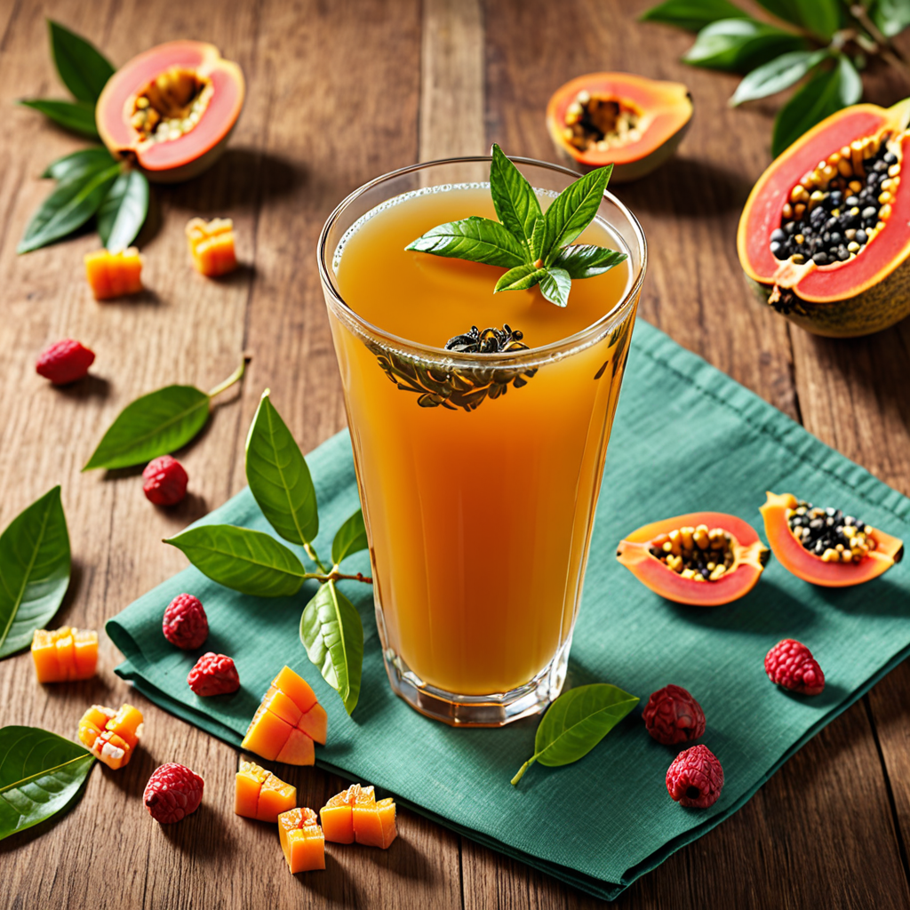 Indulge in the Tropical Delight: Panera’s Passion Papaya Green Tea