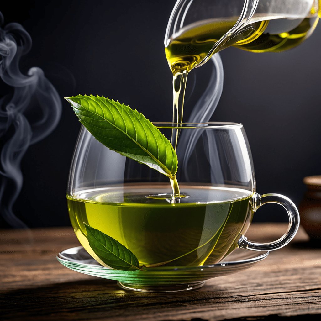 “Experience the Delightful Aromas: Vaporizing Green Tea Unveiled!”
