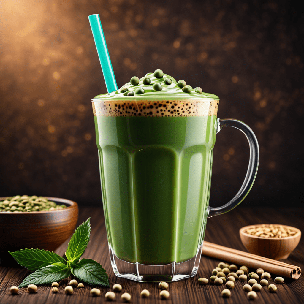 How to Make a Refreshing Green Milk Tea at Home