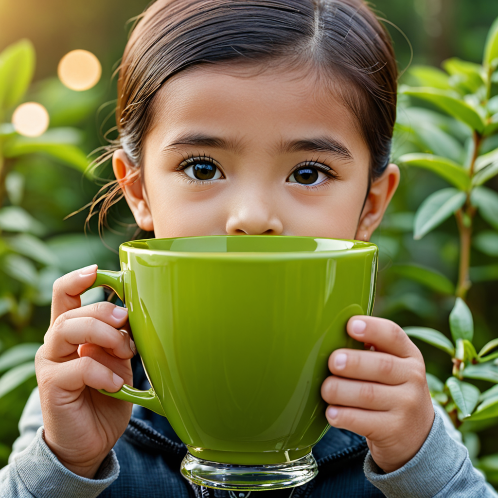 “Exploring the Question: Is Green Tea Safe for Kids to Consume?”