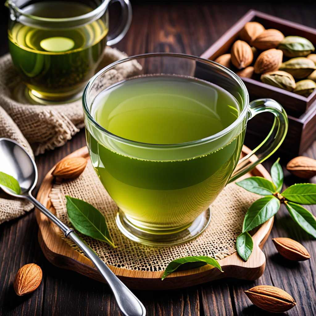 Experience the Perfect Blend: Green Tea with Almond Milk