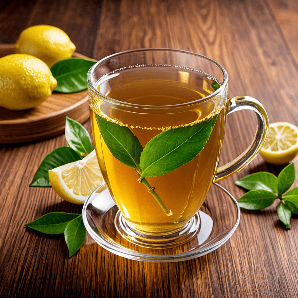 Indulge in the Refreshing Blend of Lipton Honey Lemon Green Tea