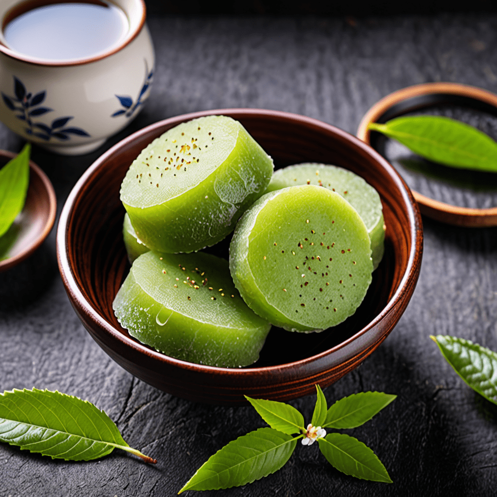 Unveiling the Delicate Art of Crafting a Green Tea Mochi Delight