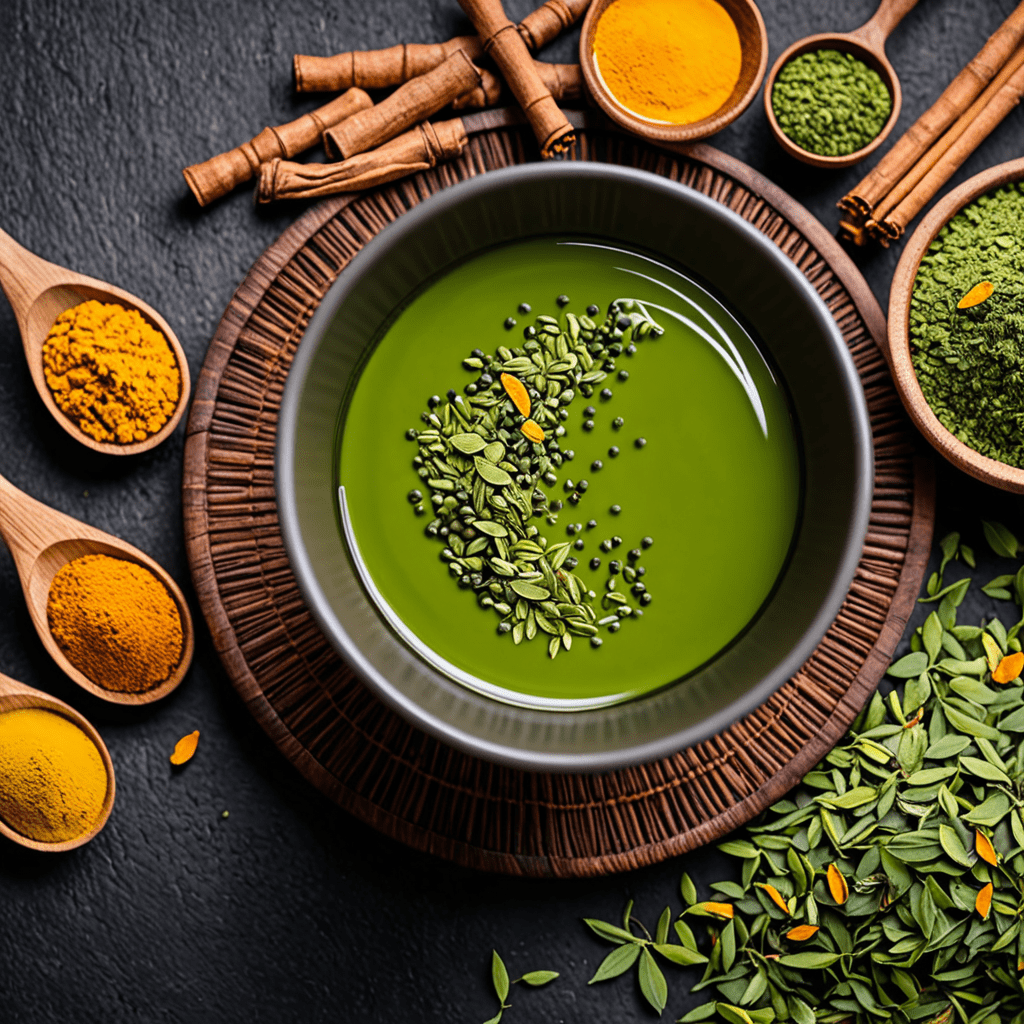 Discover the Ultimate Blend: Matcha Green Tea Infused with Turmeric